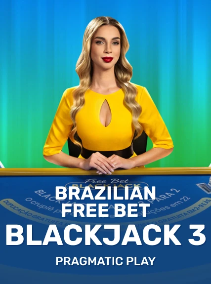 Brazilian Free Bet Blackjack 3 game tile